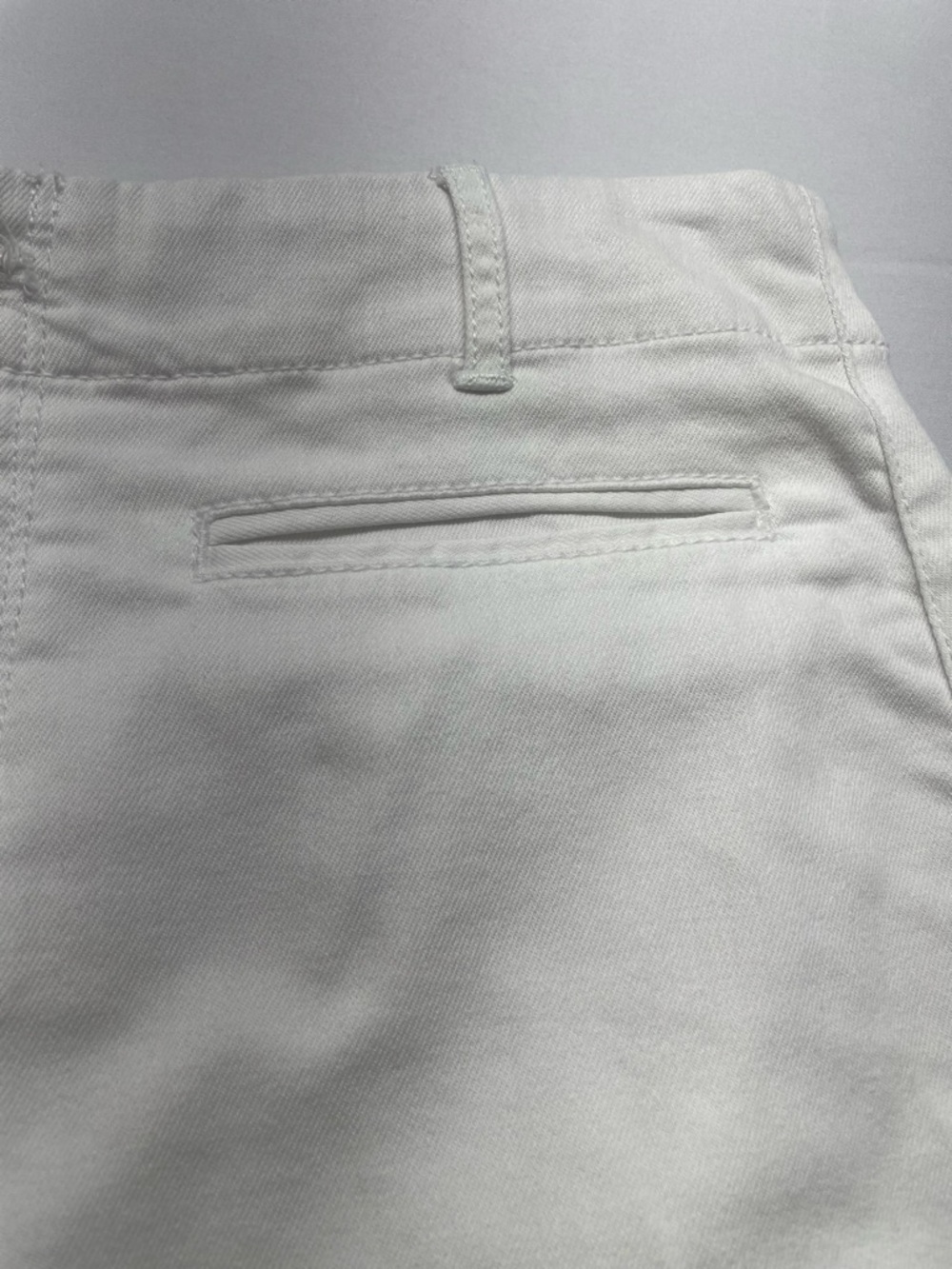 J. Jill White Denim Smooth Fit skirt Size 4 - Picture 6 of 10